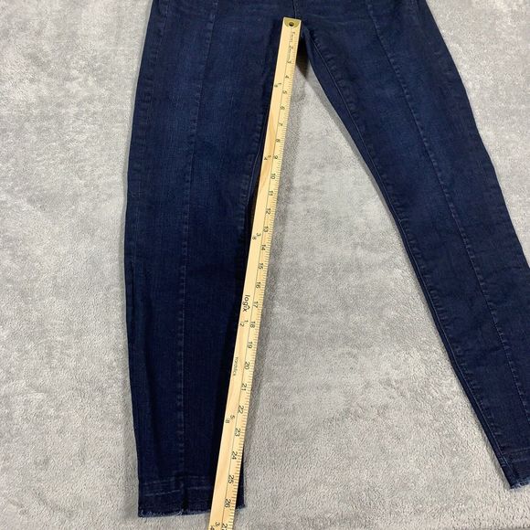 Loft Skinny Mid-rise Slim Pockets Stretch Denim Jeans pants Size 27/4 Women’s - Picture 7 of 14